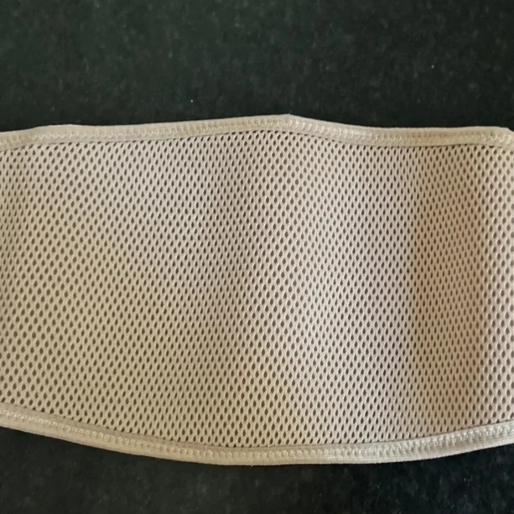 Maternity support belt Khaki tan elastic band stretchy comfort